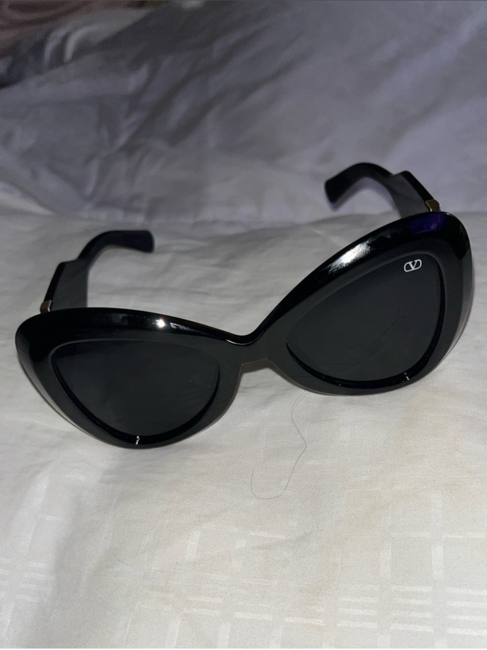 Black Cat-Eye Women's Sunglasses